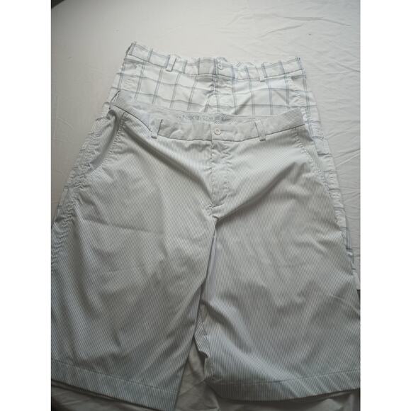 Nike Golf Dri Fit Flat Front Casual Golf Shorts Men's Size 33 Lot of 2 - Picture 1 of 11